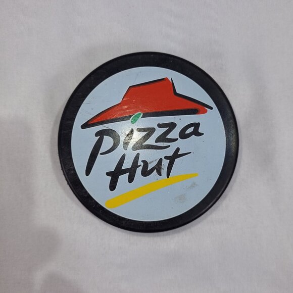 Hockey Night in Canada Pizza Hut Vintage 1990s Hockey Puck - Picture 1 of 2